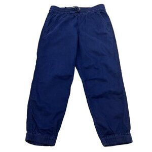 Point Sub Women's Cropped Jogger Drawstring Pants Blue Size 4 Petite